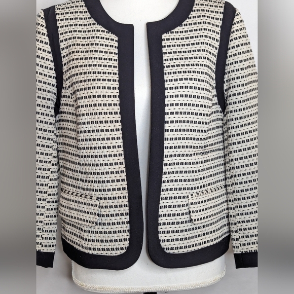 Ann Taylor Blazer Jacket White - Picture 2 of 6